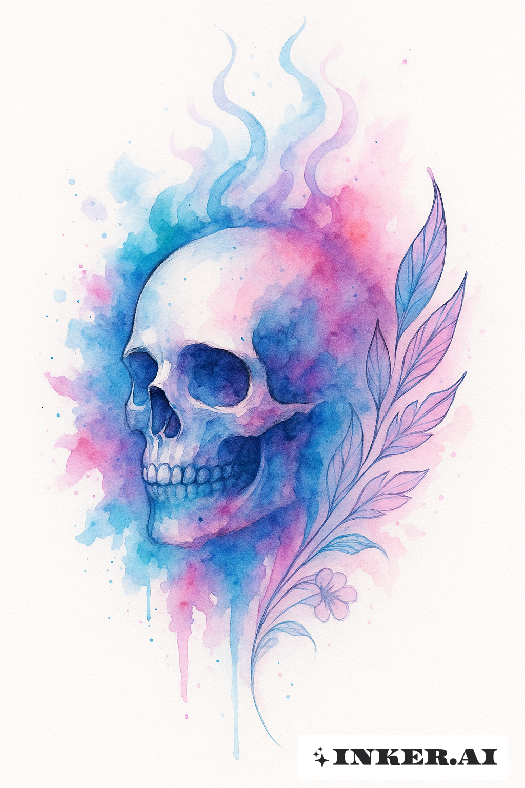 Ein buntes Abschiedsmemento Mori der Seele