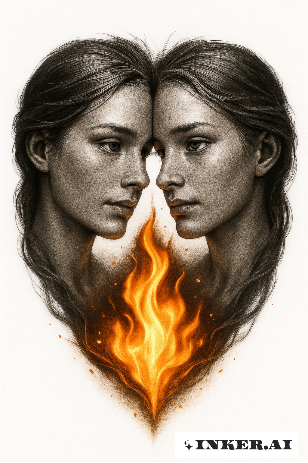 Reflection Of A Twin Flame