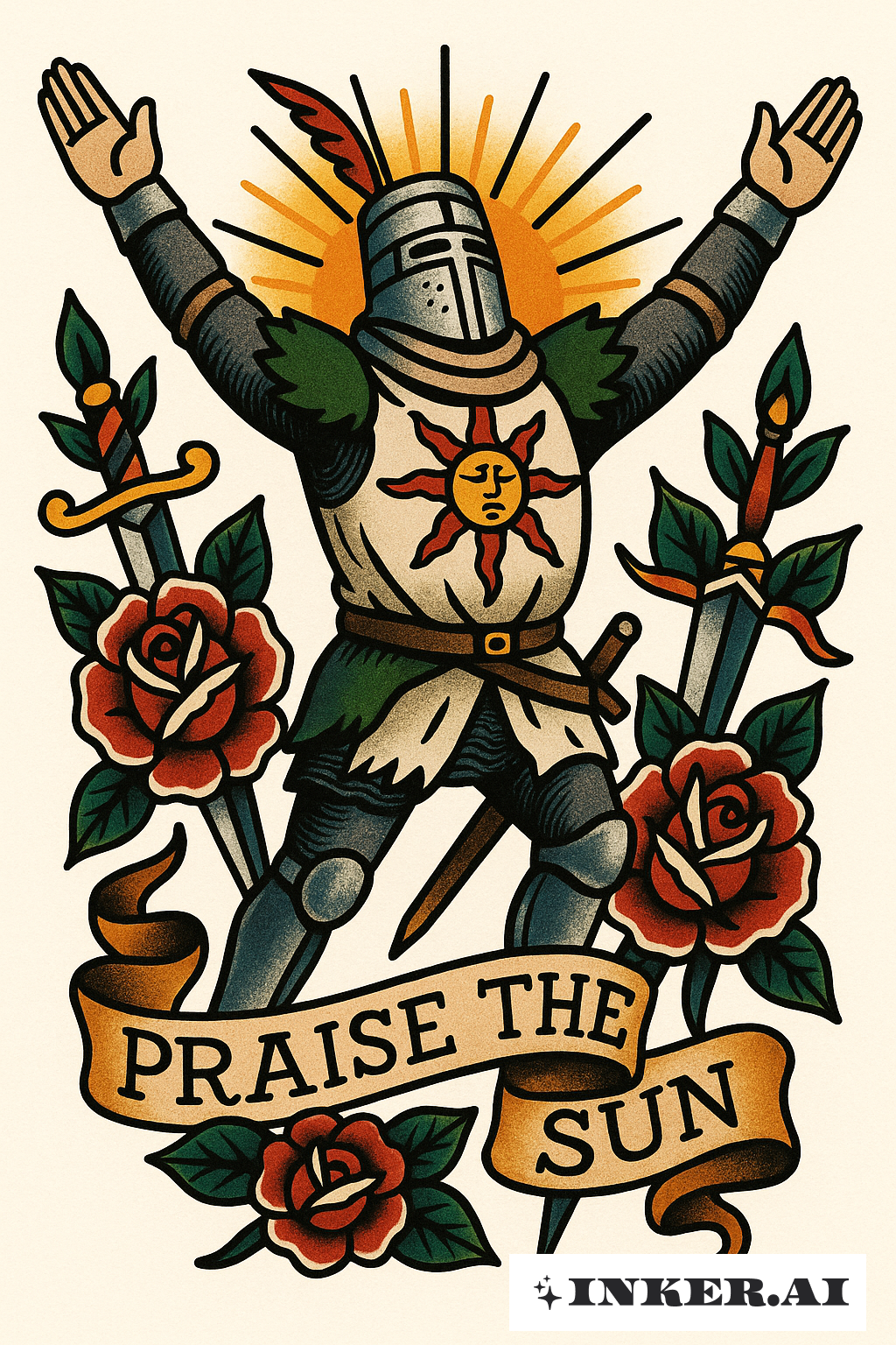 Louange du Chevalier Solaire de Dark Souls