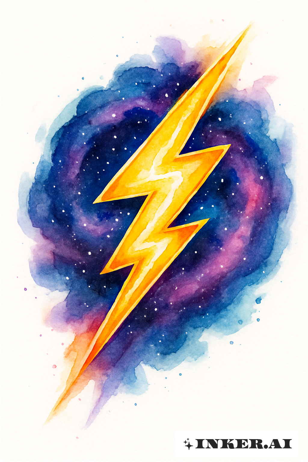 Galaxy Splash Lightning Bolt
