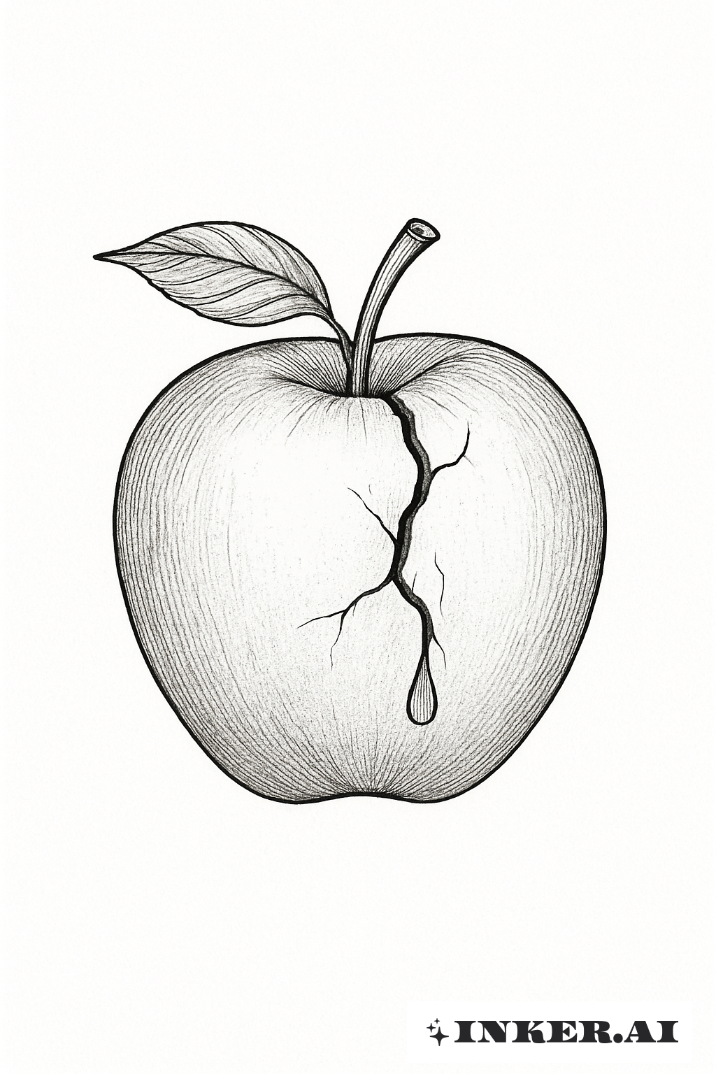 The Cracked Bad Apple with a Single Tear