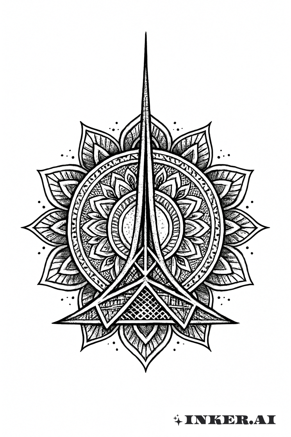 Mandala với Tháp Melbourne City
