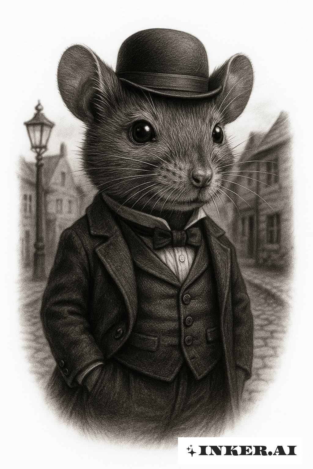A Realistic Portrait from Mouse Town