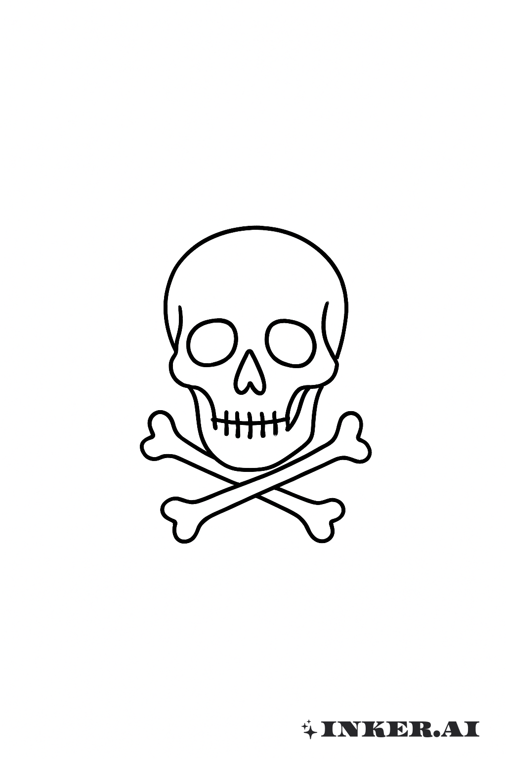 Um Pequeno Símbolo Totenkopf