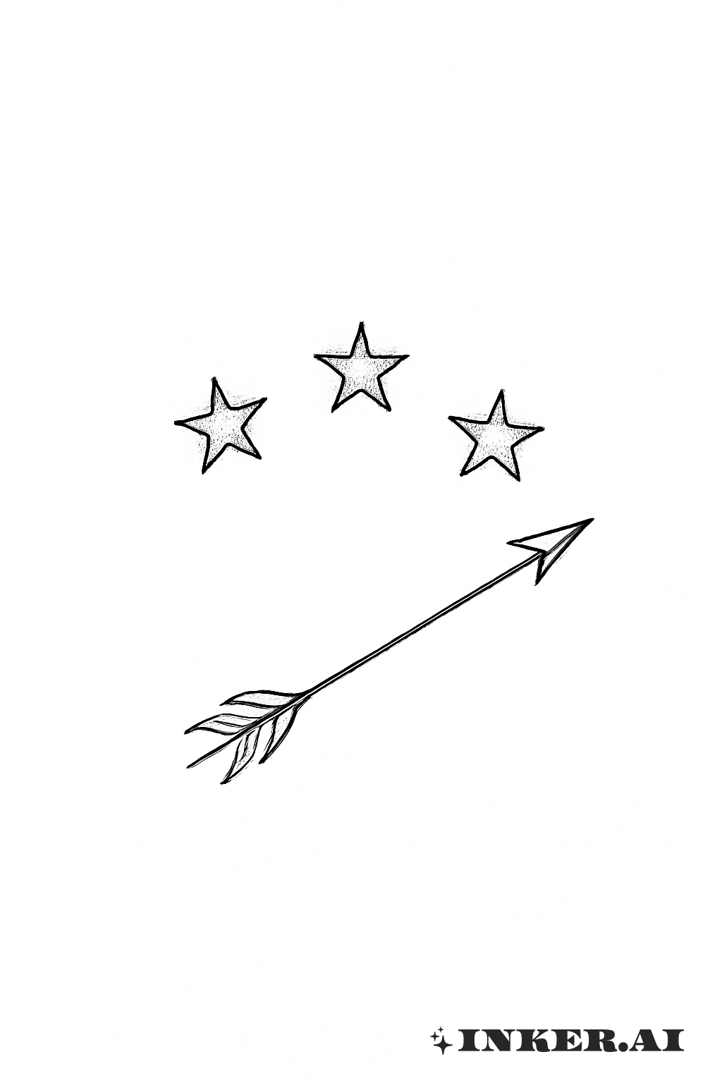 Três Estrelas do Arqueiro Sagitário