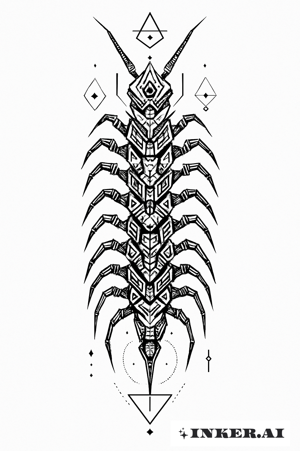 Cyborg Sépulcre Centipede Mécanique