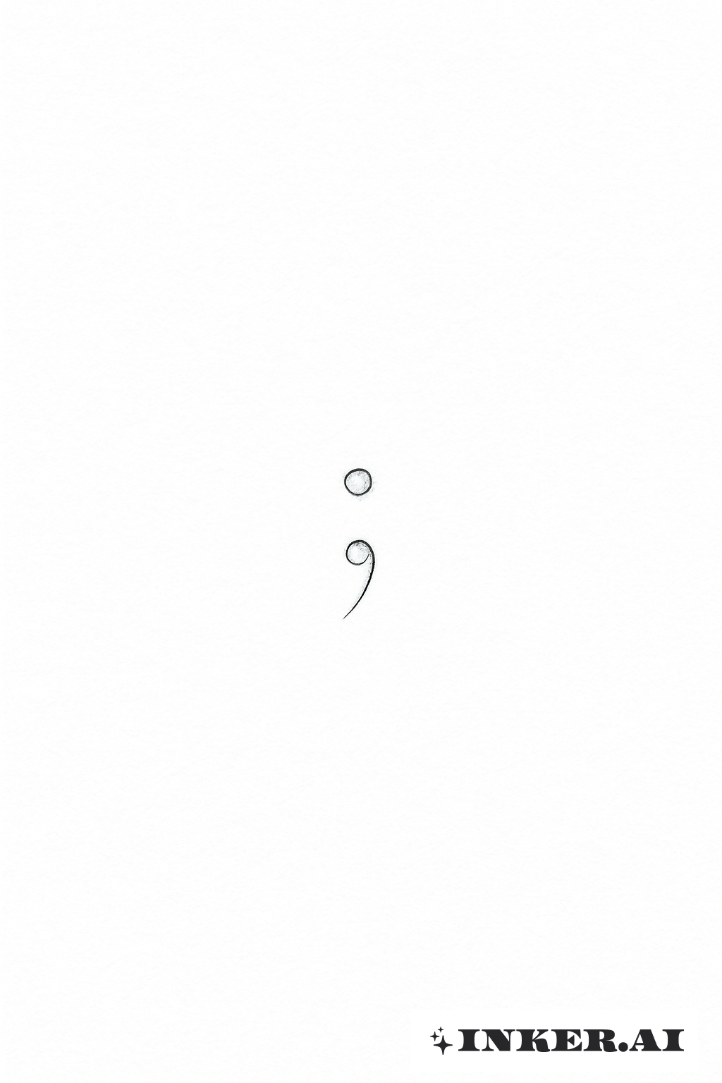 Un Point-virgule Subtil et Évanescent