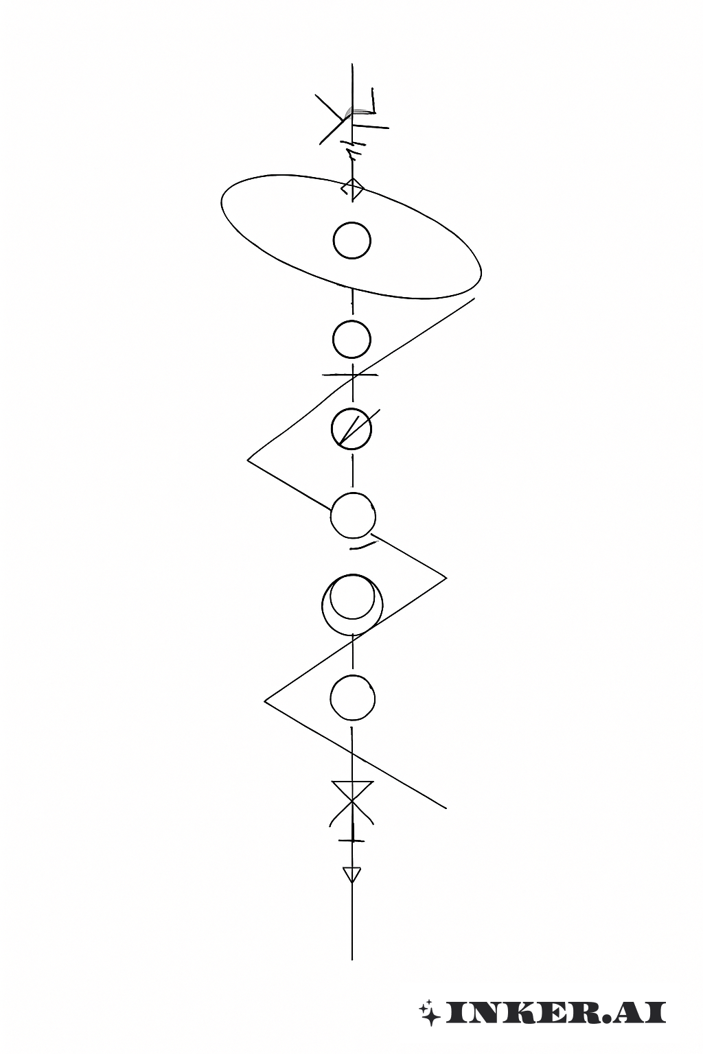 Minimalist Cyber Sigilism Planetary Alignment