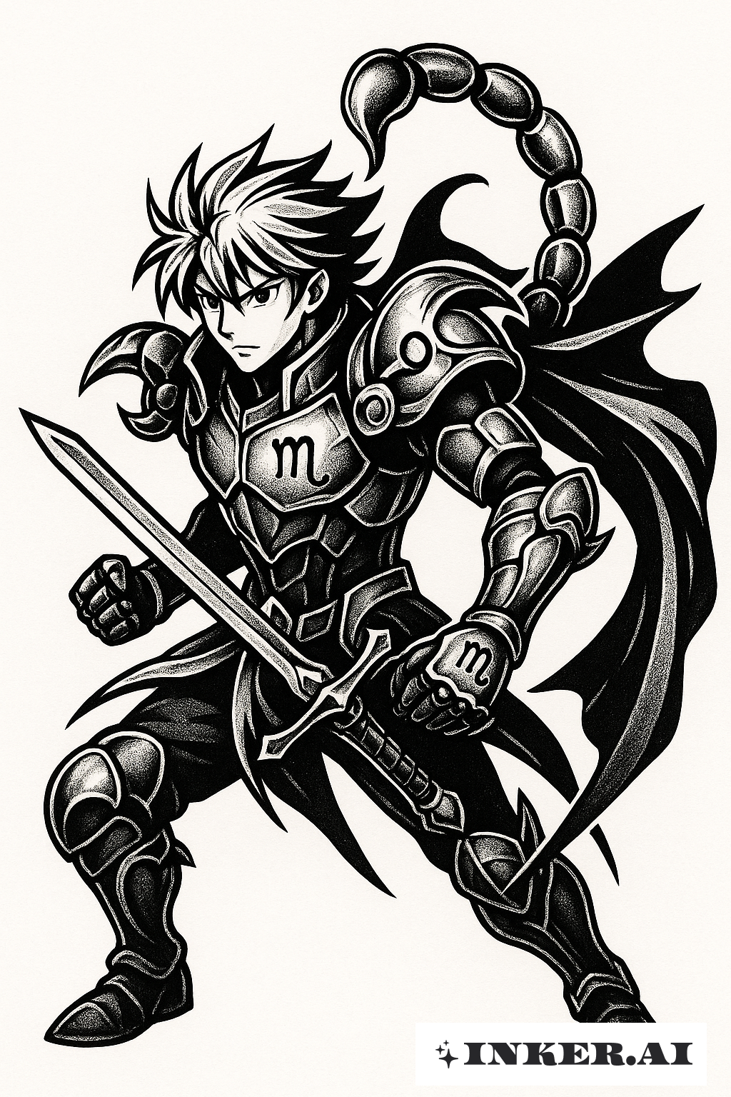 The Scorpio Zodiac Knight