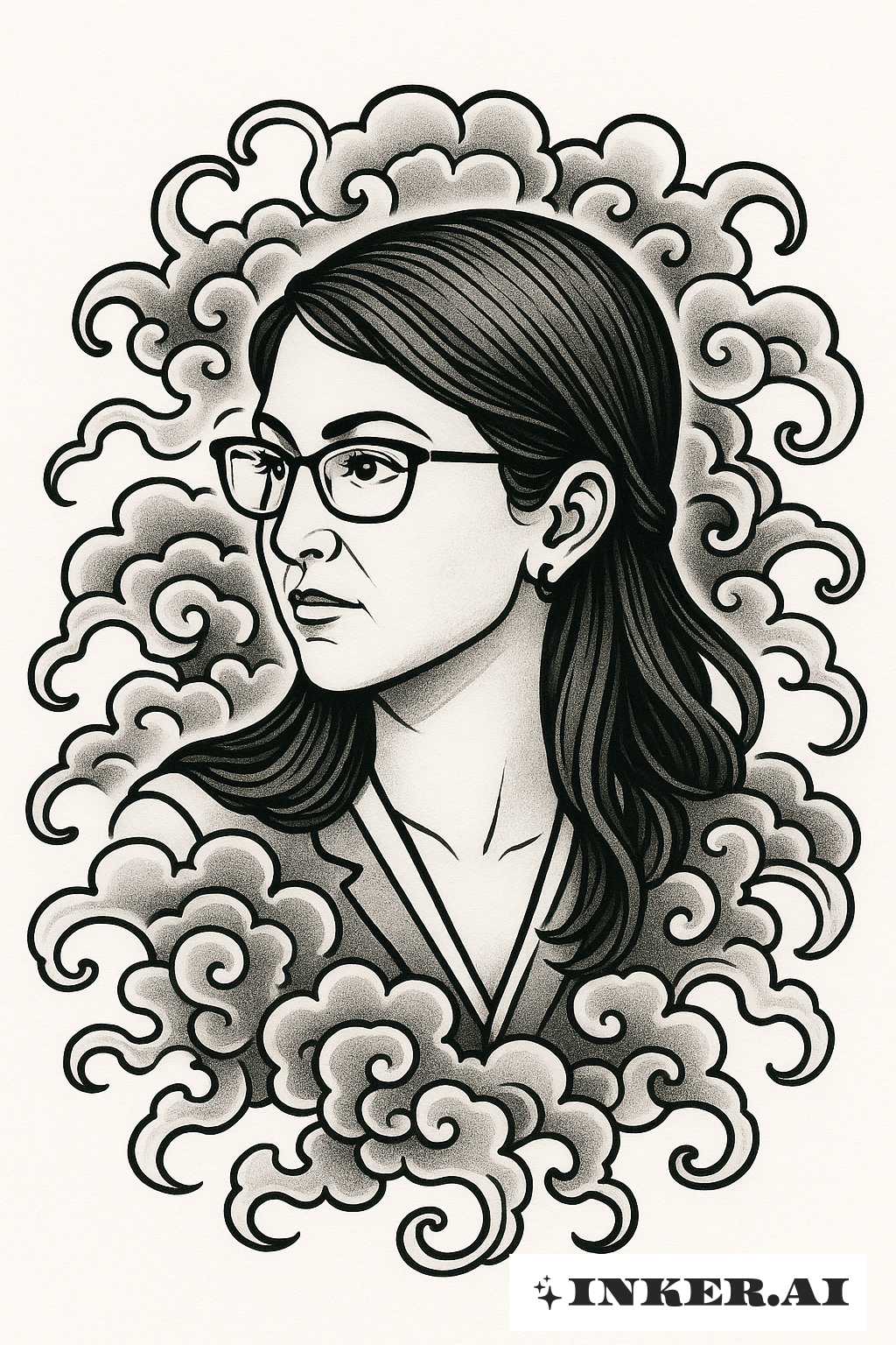 Lauren Boebert 置身於刺青雲中