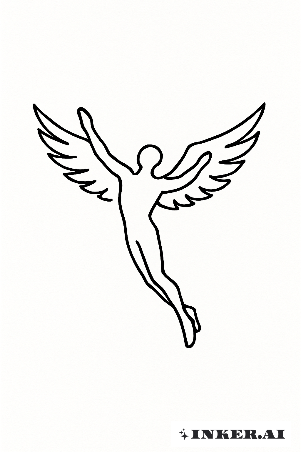 シンプルなシルエットとしてのイカロス