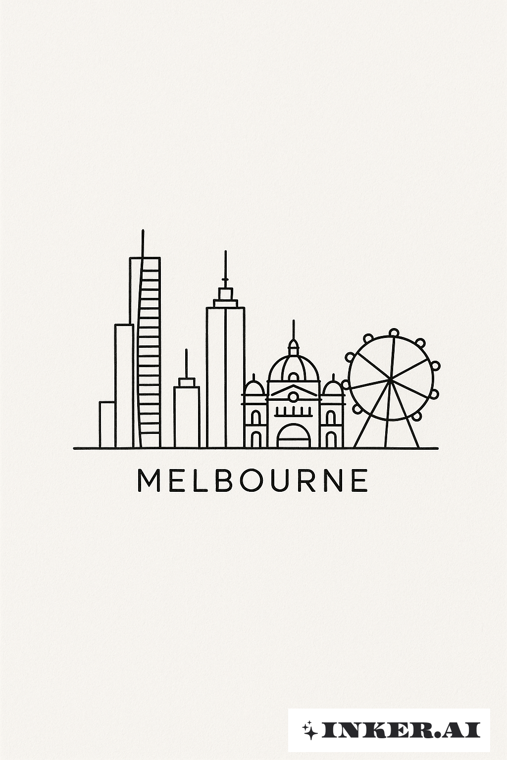 Phác Thảo MCG tại Thành phố Melbourne